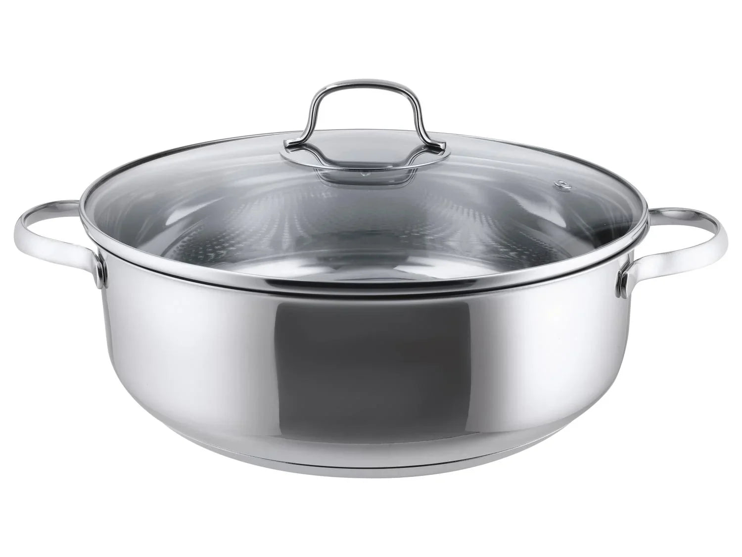 SILVERCREST Casserole en acier inoxydable,  28 cm