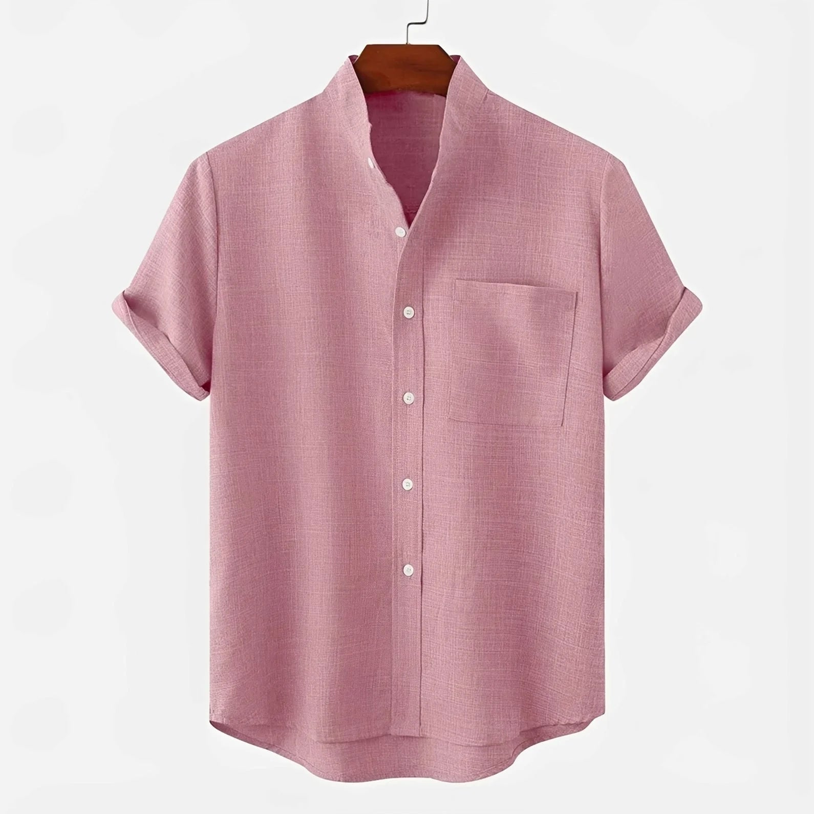 Garrett - Chemise Confortable à Manches Courtes