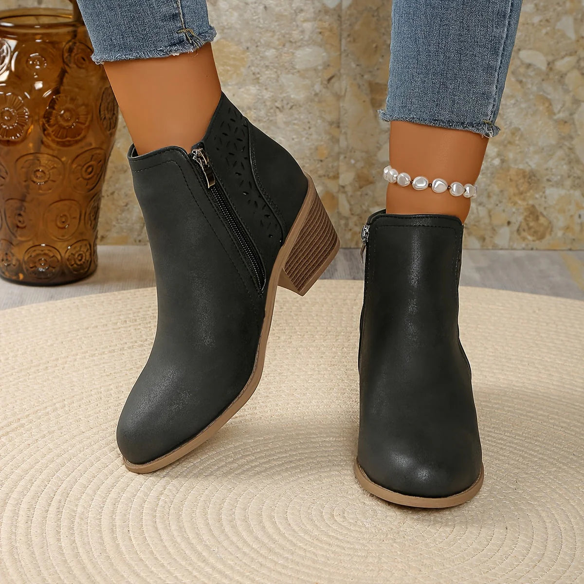 Léonie | Bottines respirantes à confort durable
