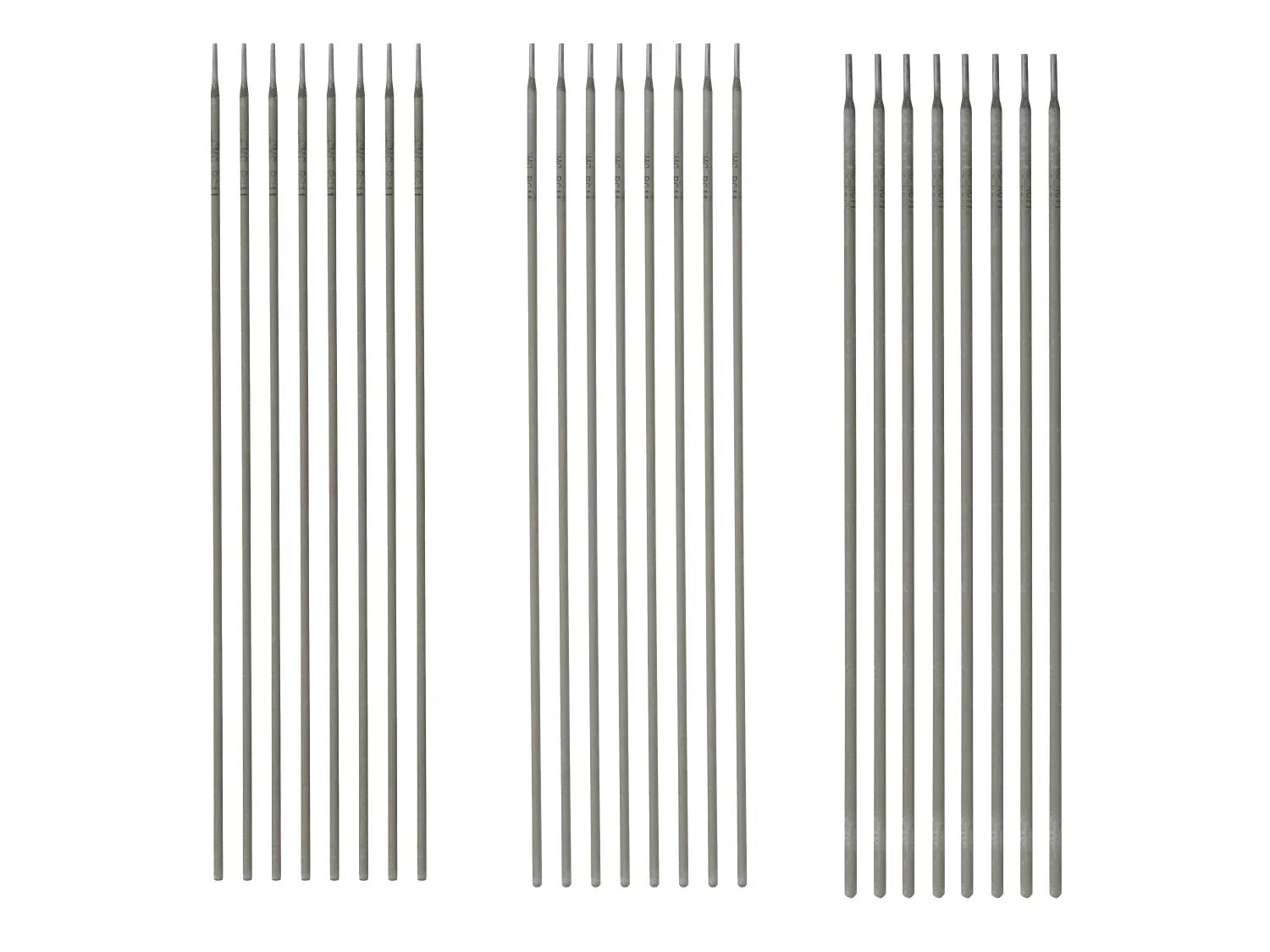 PARKSIDE Lot de 8 lectrodes de soudure universelles