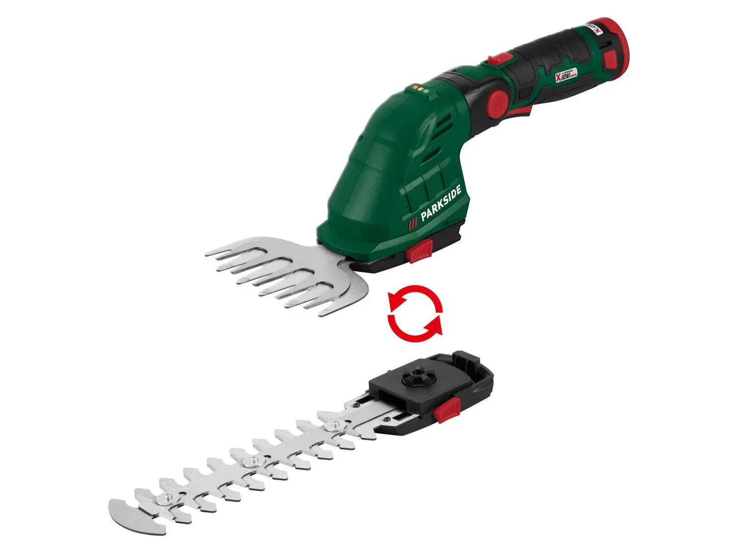 PARKSIDE Coupe-bordures/taille-haies sans fil PGSA 12 B1, 12 V