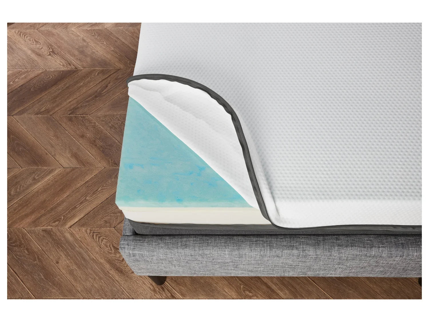 LIVARNO home Matelas  1000 ressorts ensachs Visko Soft, 7 zones, H3, 90 x 190 cm