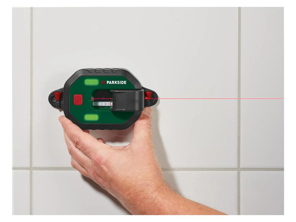 PARKSIDE Niveau  bulle laser avec mtre ruban PLLM 10 A1