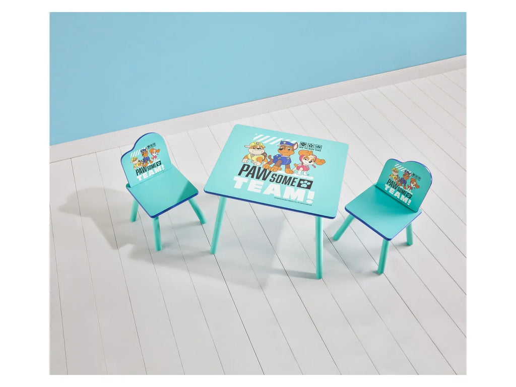 Ensemble table et chaises pour enfants La Pat' Patrouille
