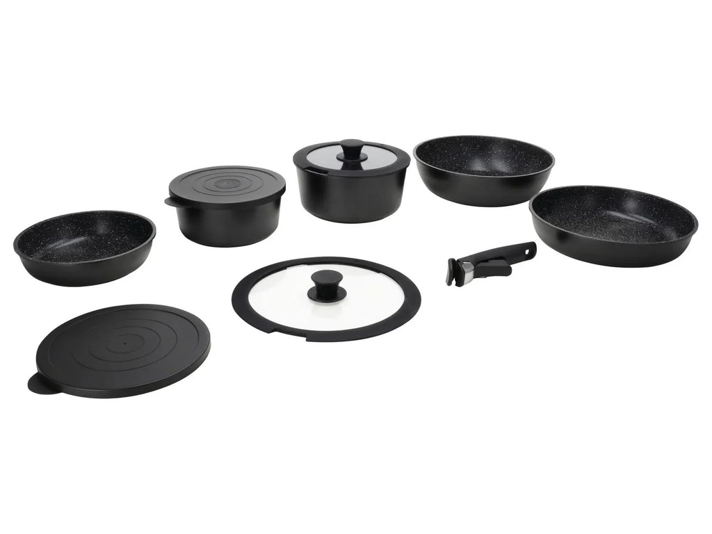 SILVERCREST Batterie de cuisine en fonte d'aluminium