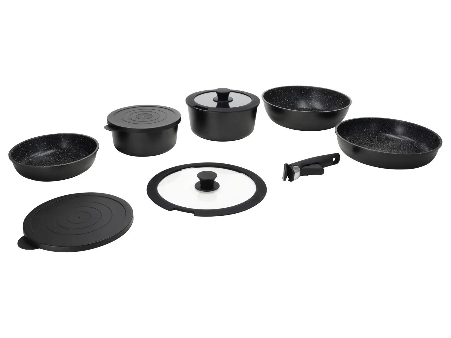 SILVERCREST Batterie de cuisine en fonte d'aluminium