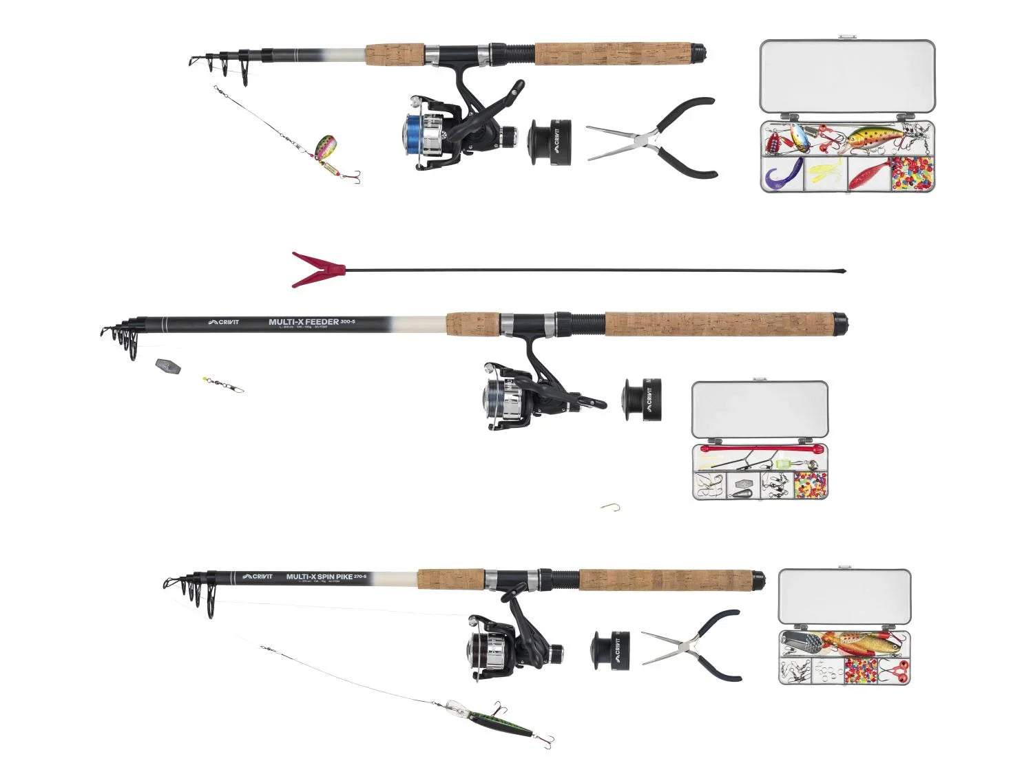 CRIVIT Set de pche