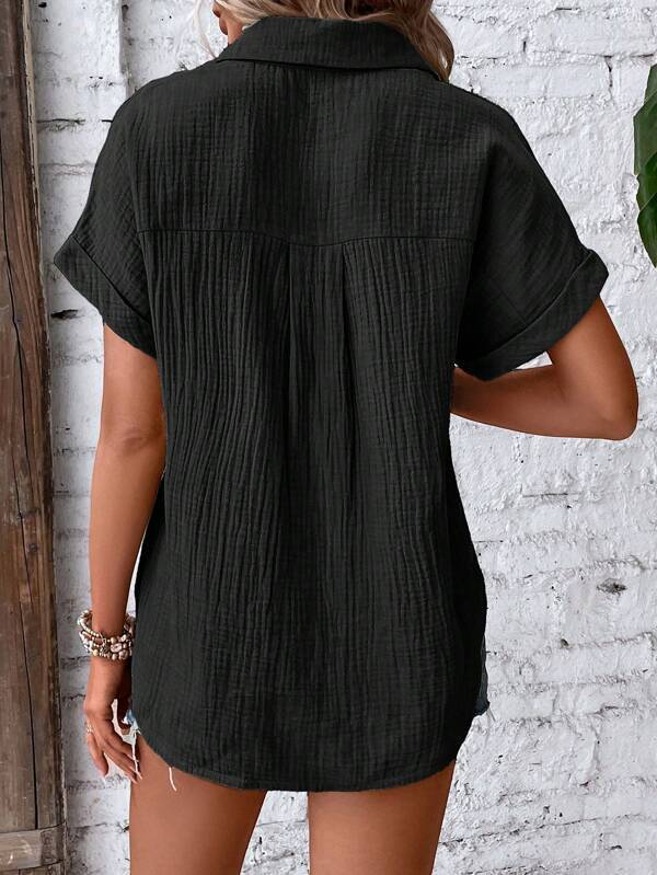 Lara - Blouse Aérienne Élégante