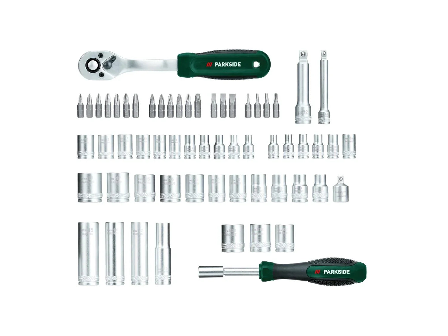 PARKSIDE Jeu de cls  douille, 61 pices