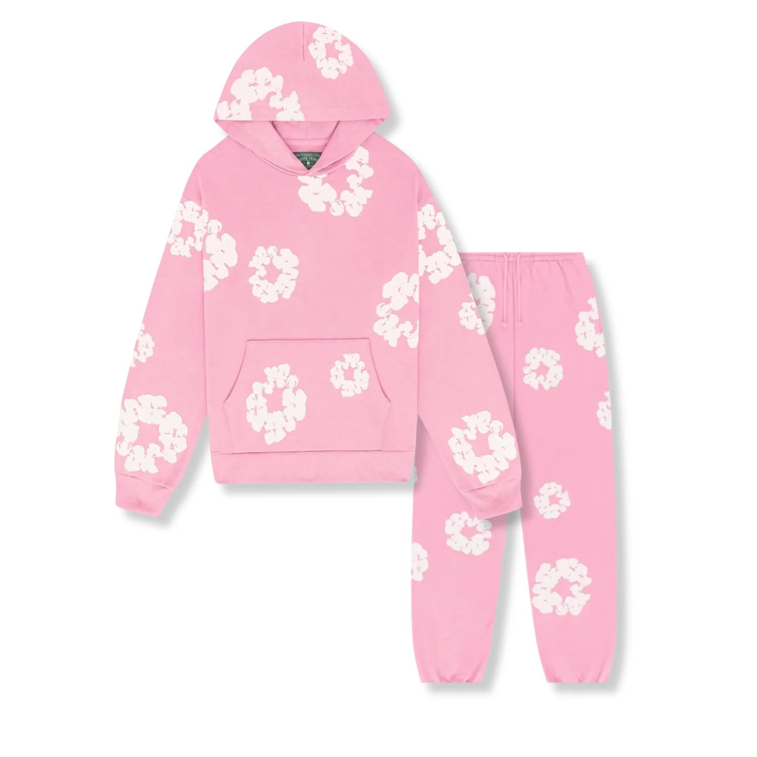 Ensemble confortable bohème floral