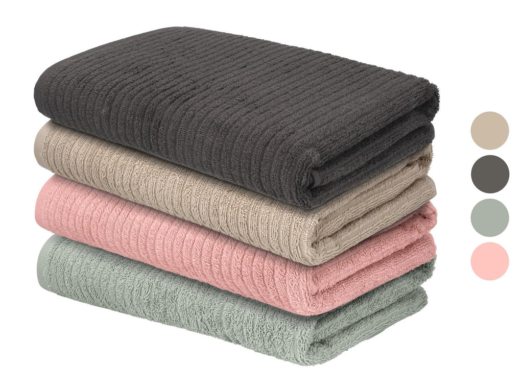 LIVARNO Drap de douche en ponge, 70 x 140 cm