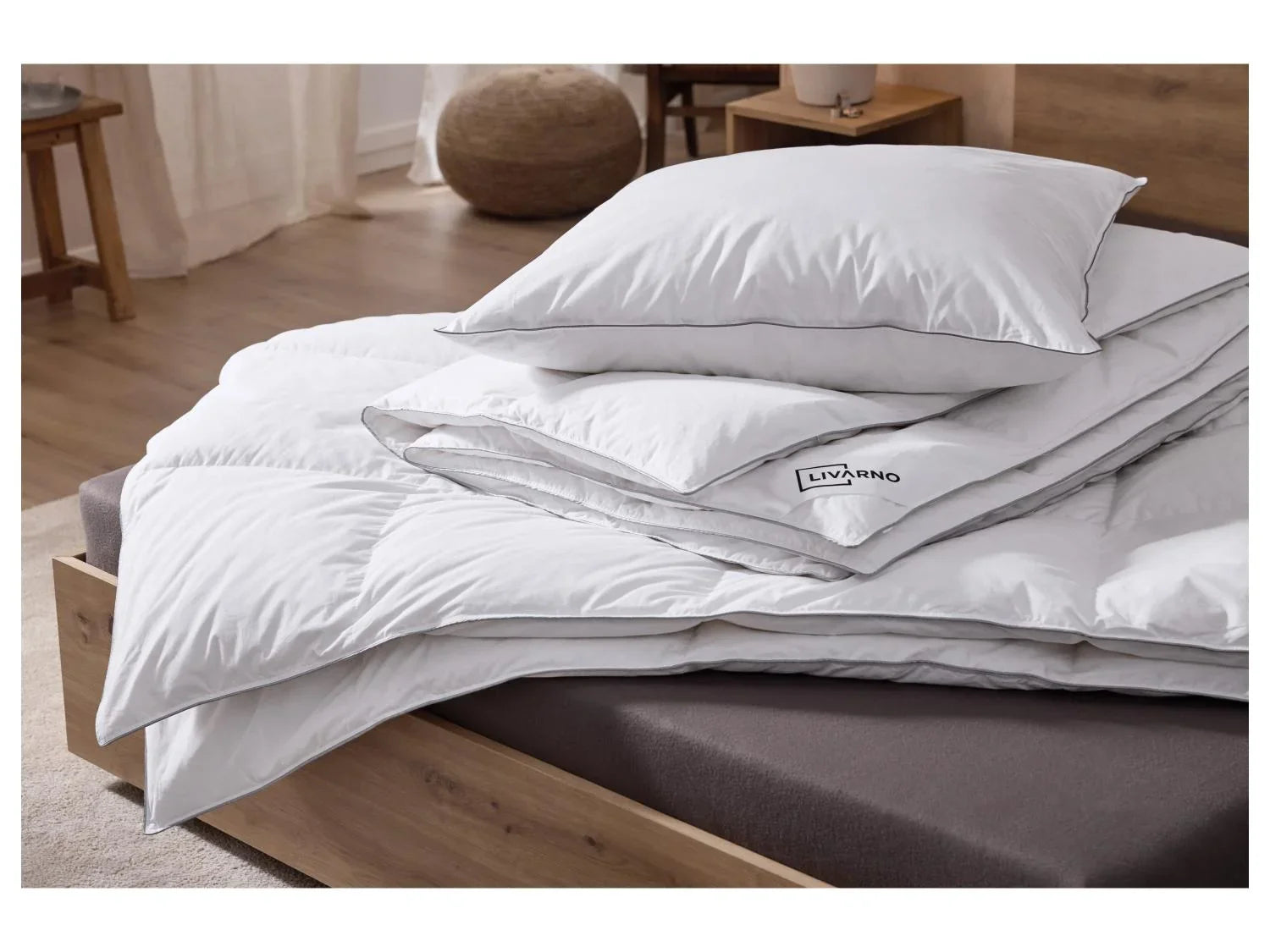 LIVARNO Couette en duvet Premium, 140 x 200 cm