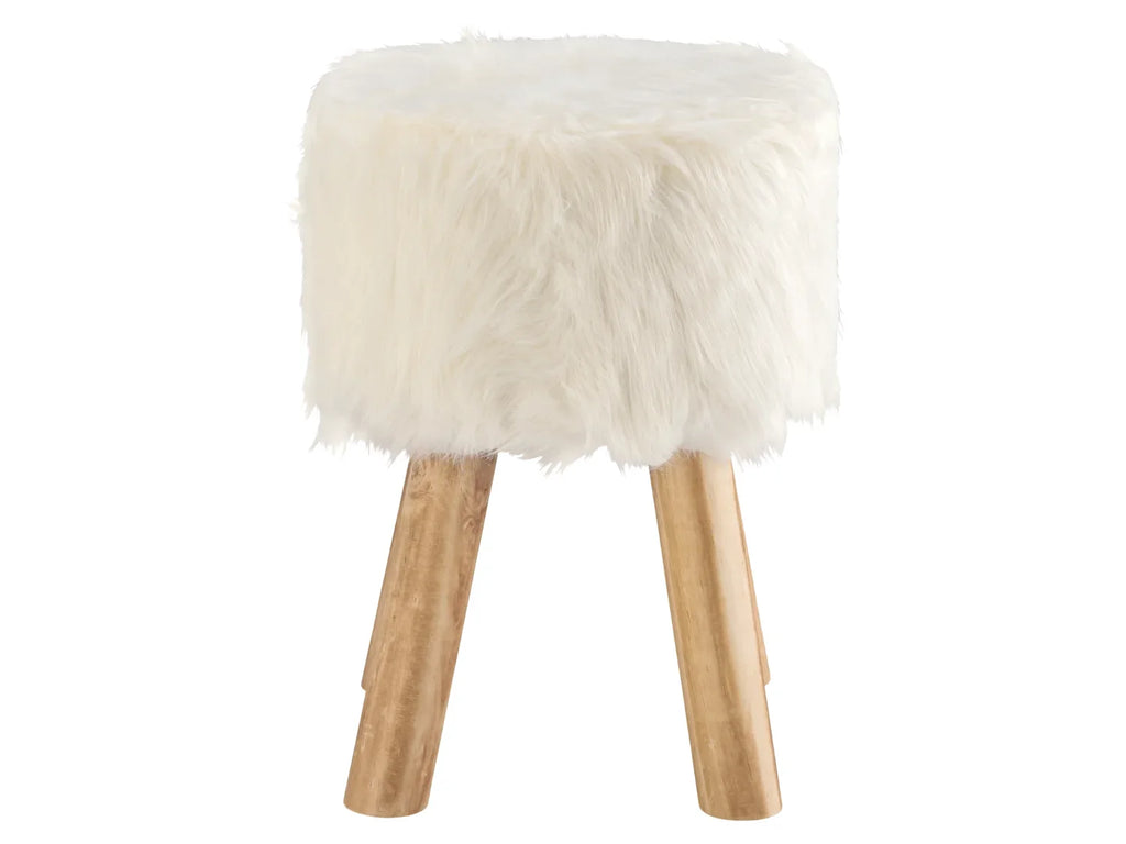 LIVARNO Tabouret avec peluche