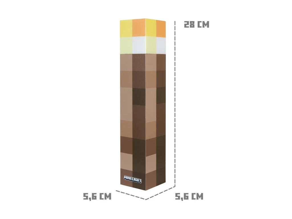 Minecraft Lampe de table ou torche  LED