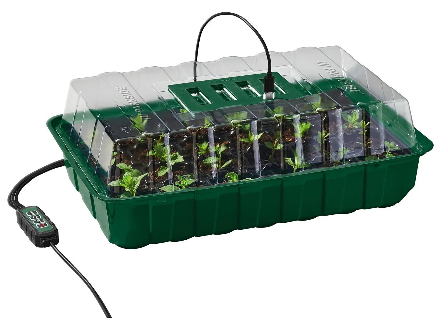PARKSIDE Lot de 3 mini-serres  LED