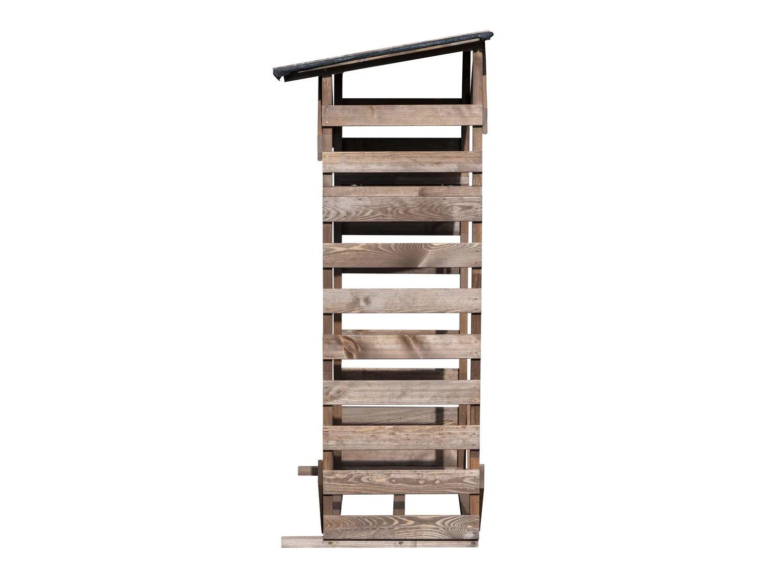 dobar Abri bches Ligno avec toit en bitume, 133 x 77 x 169 cm