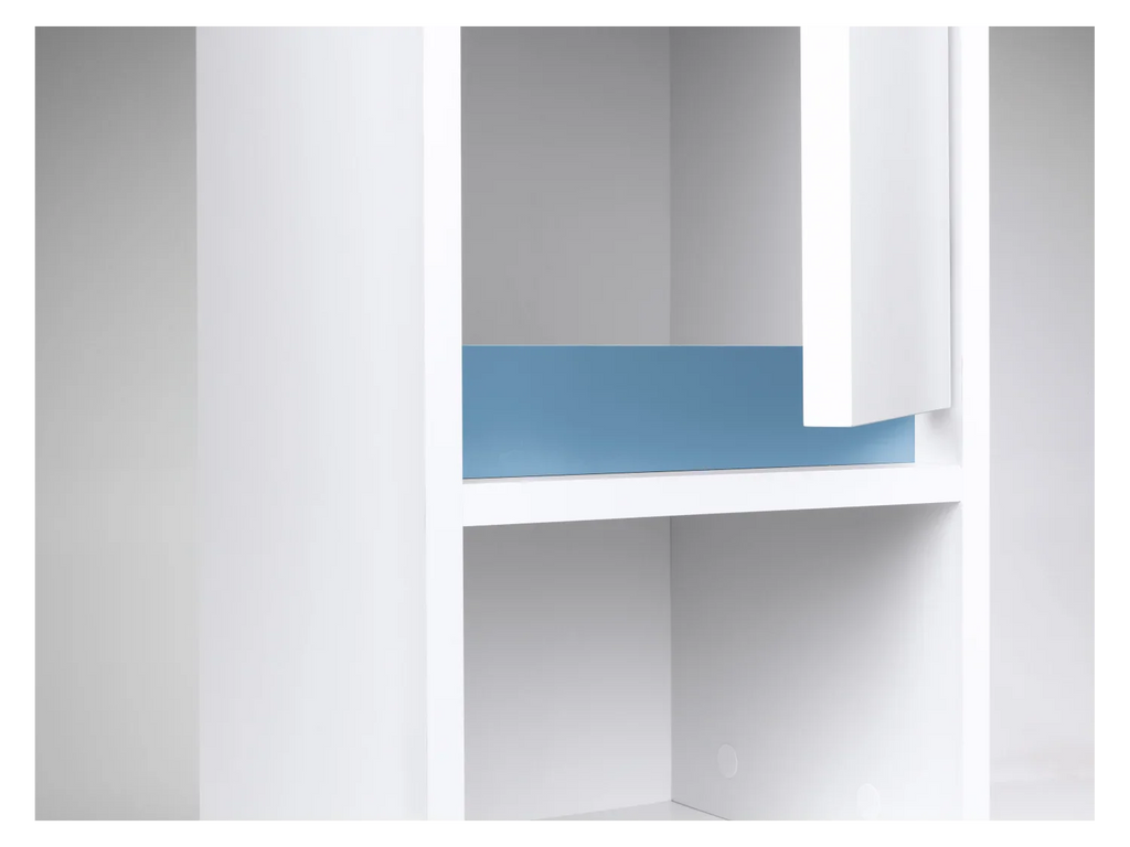 LIVARNO home Armoire de toilette haute Oslo, 32 x 180 x 28 cm, blanche