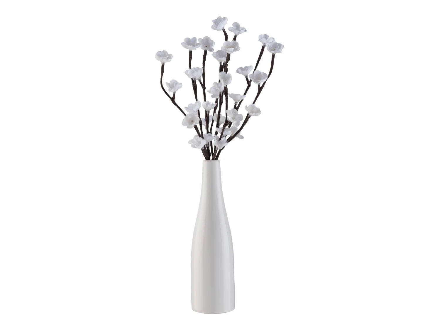 LIVARNO Vase dcoratif avec branches lumineuses LED