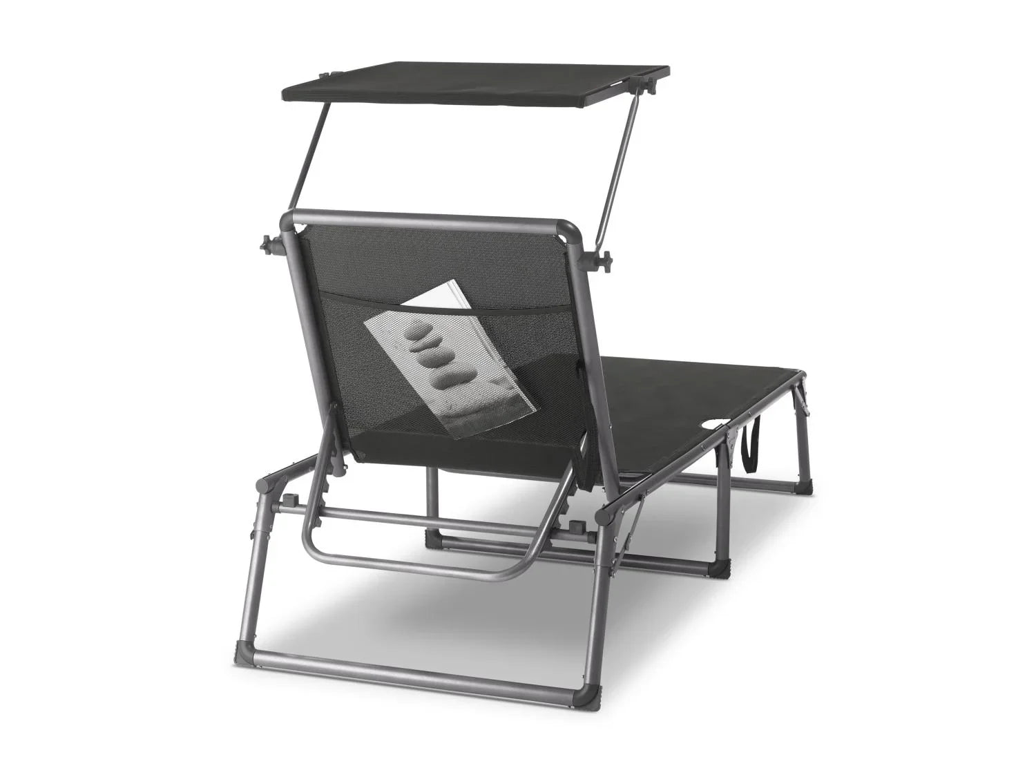 LIVARNO home Bain de soleil en aluminium Houston, gris