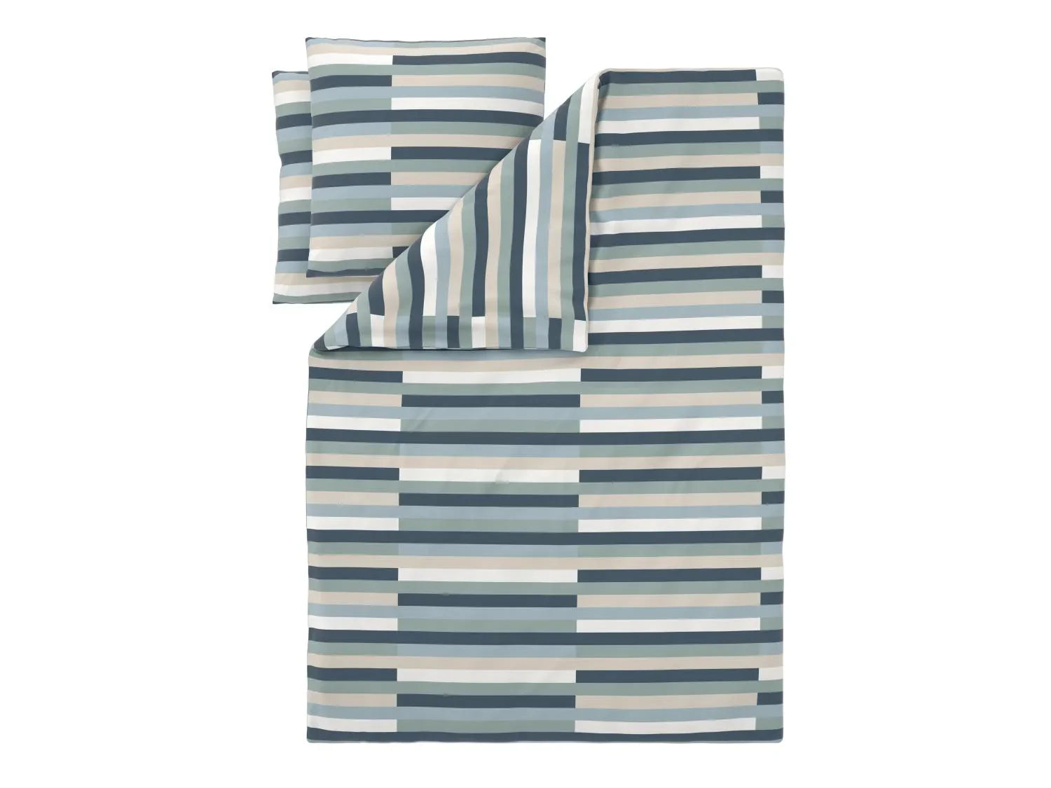 LIVARNO Parure de lit double face en satin microfibre, 260 x 240 cm