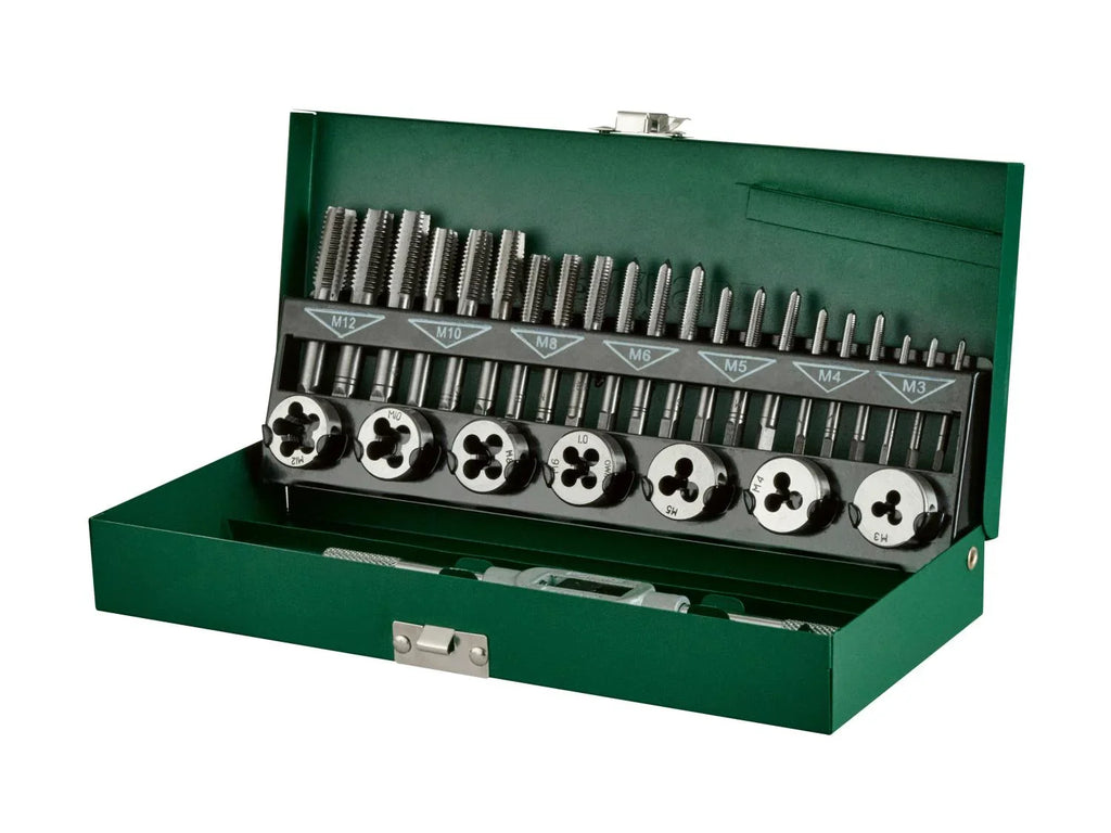 PARKSIDE Set de filetage et taraudage, 32 pices