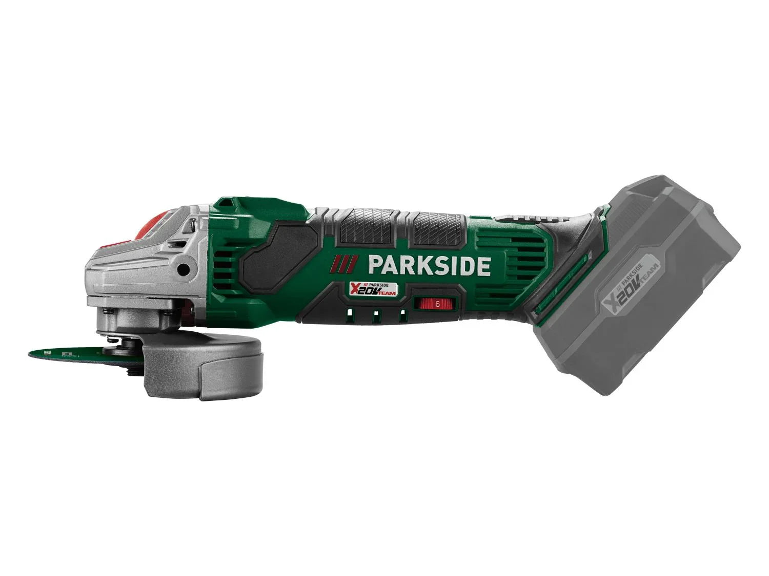 PARKSIDE Meuleuse dangle sans fil PWSA 20-Li G4, 125 mm, 20 V