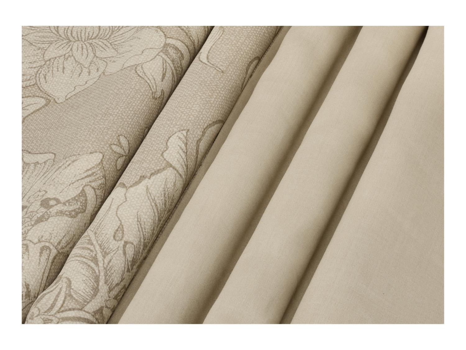LIVARNO Parure de lit double face en satin, 260 x 240 cm