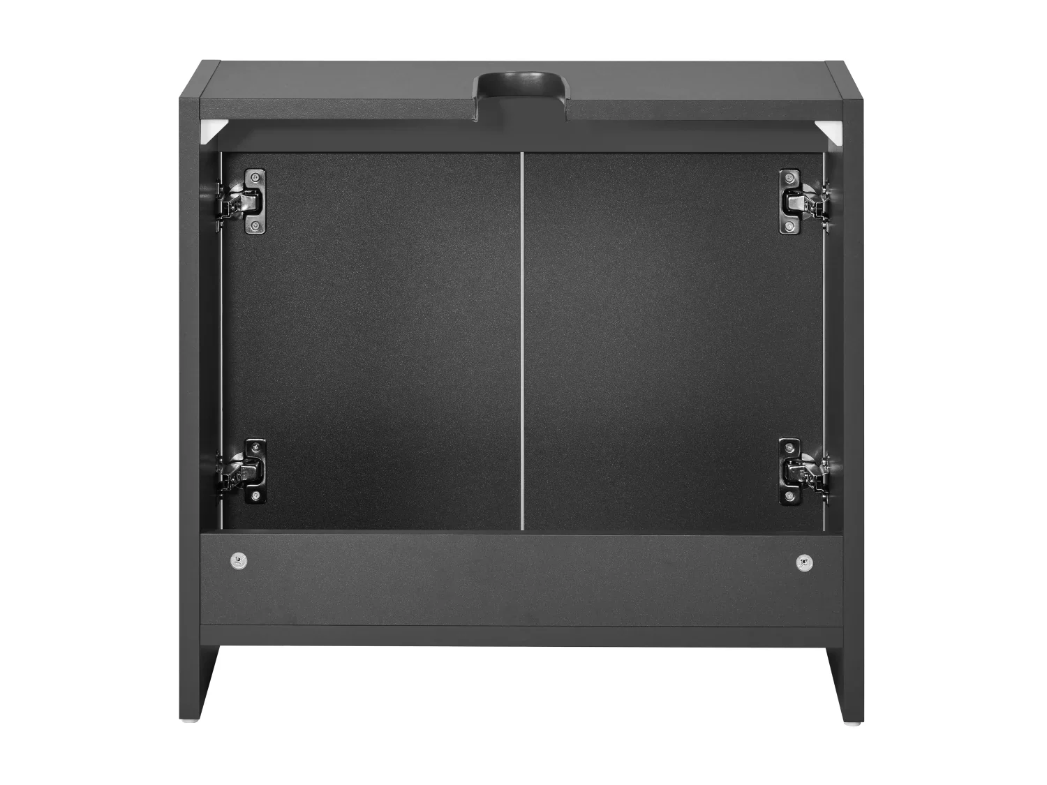 LIVARNO home Meuble sous-vasque Oslo, 60 x 55 x 28 cm, noir