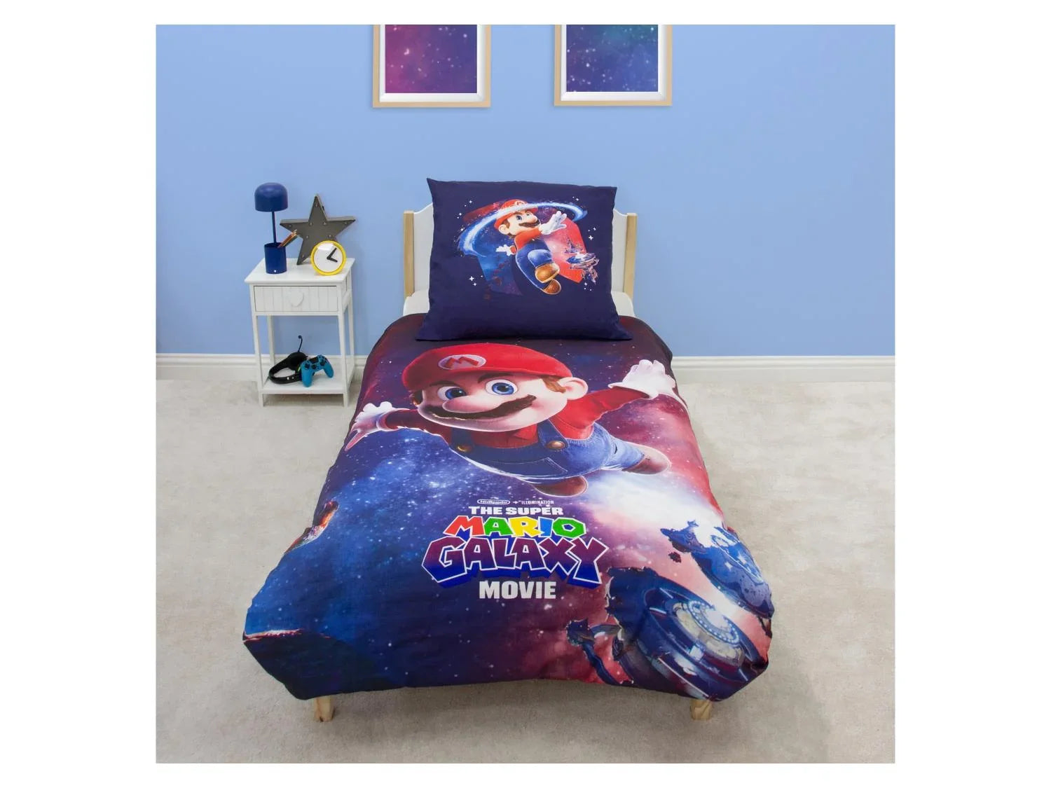 Parure de lit enfant rversible, 140 x 200 cm