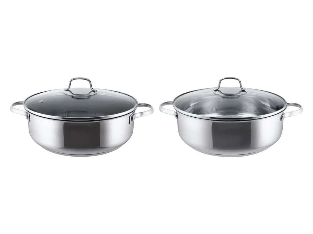 SILVERCREST Casserole en acier inoxydable,  28 cm