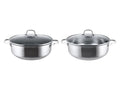 SILVERCREST Casserole en acier inoxydable,  28 cm