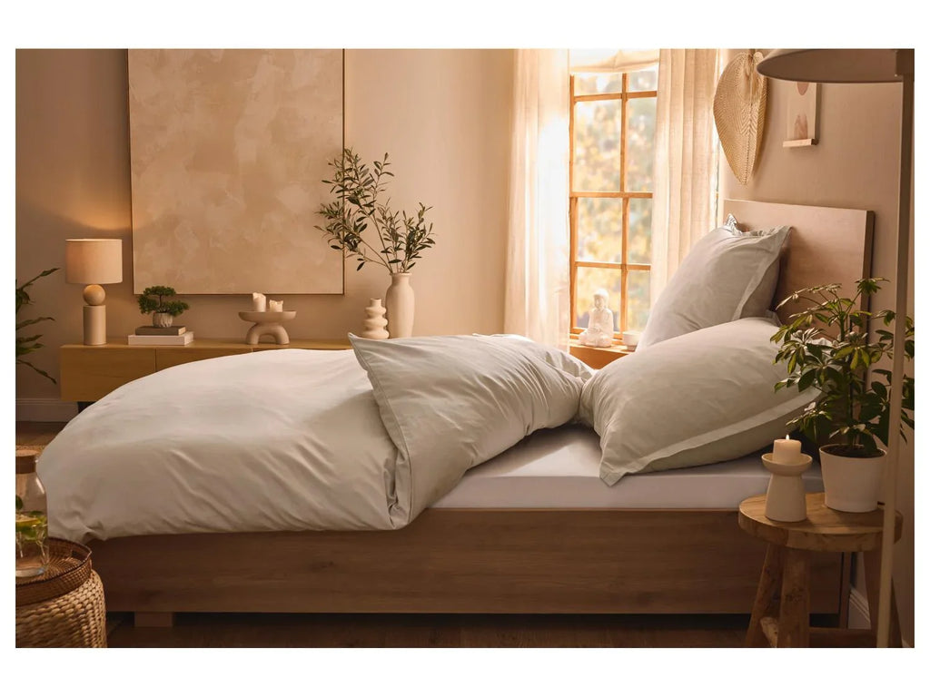 LIVARNO home Parure de lit en satin de lyocell, 260 x 240 cm