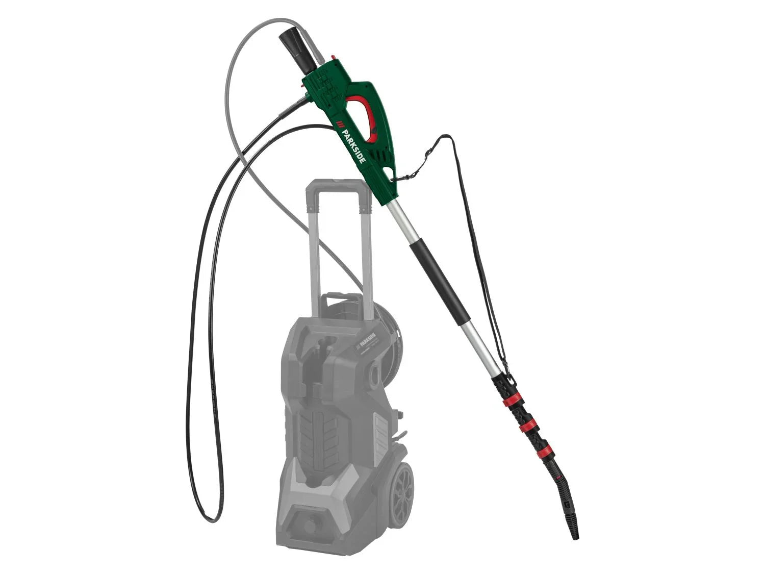 PARKSIDE Lance tlescopique pour nettoyeur haute pression PTL 4 C5, 150 bar