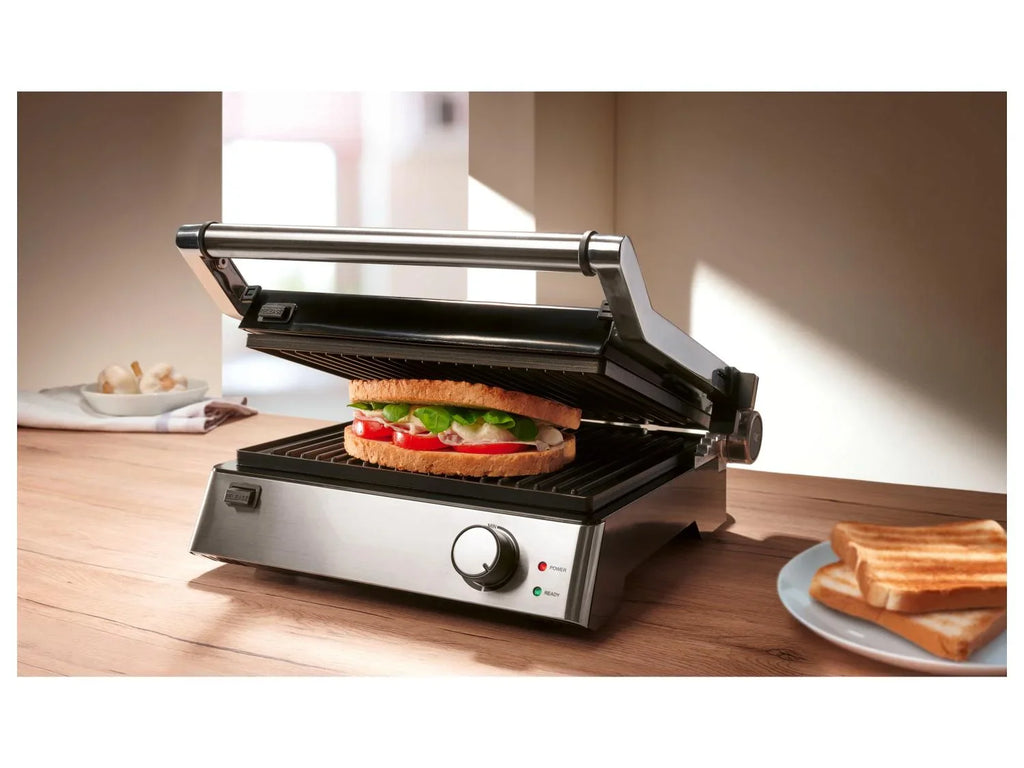 SILVERCREST KITCHEN TOOLS Grill de contact, ouverture  180 Gril de contact, pliable  180