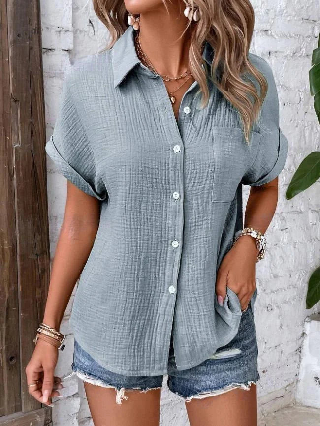 Lara - Blouse Aérienne Élégante