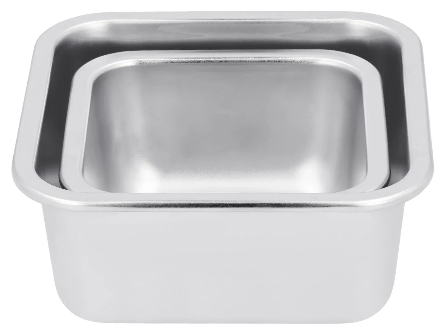 SILVERCREST Set de 2 botes de conservation en acier inoxydable