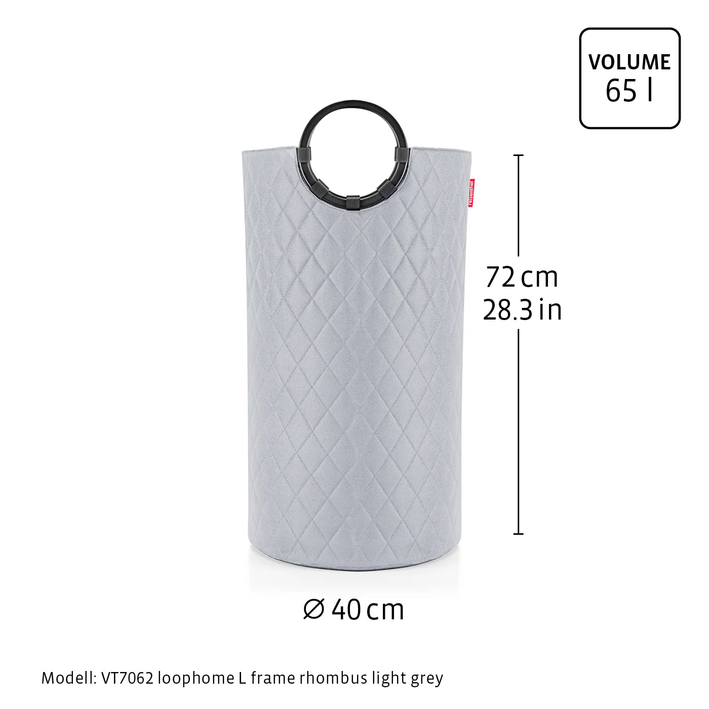 Loophome L Frame Rhombus Light Grey