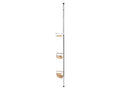 LIVARNO home tagre de salle de bain tlescopique, 3 paniers