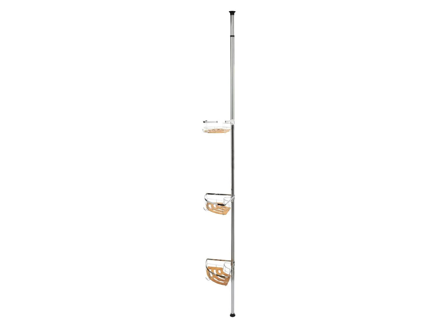 LIVARNO home tagre de salle de bain tlescopique, 3 paniers