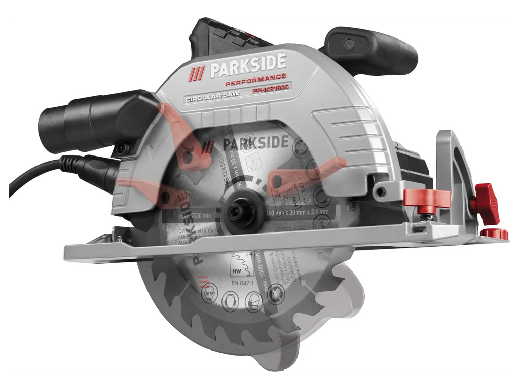 PARKSIDE PERFORMANCE Scie circulaire PPHKS 1800 A1, 190 mm, 1800 W