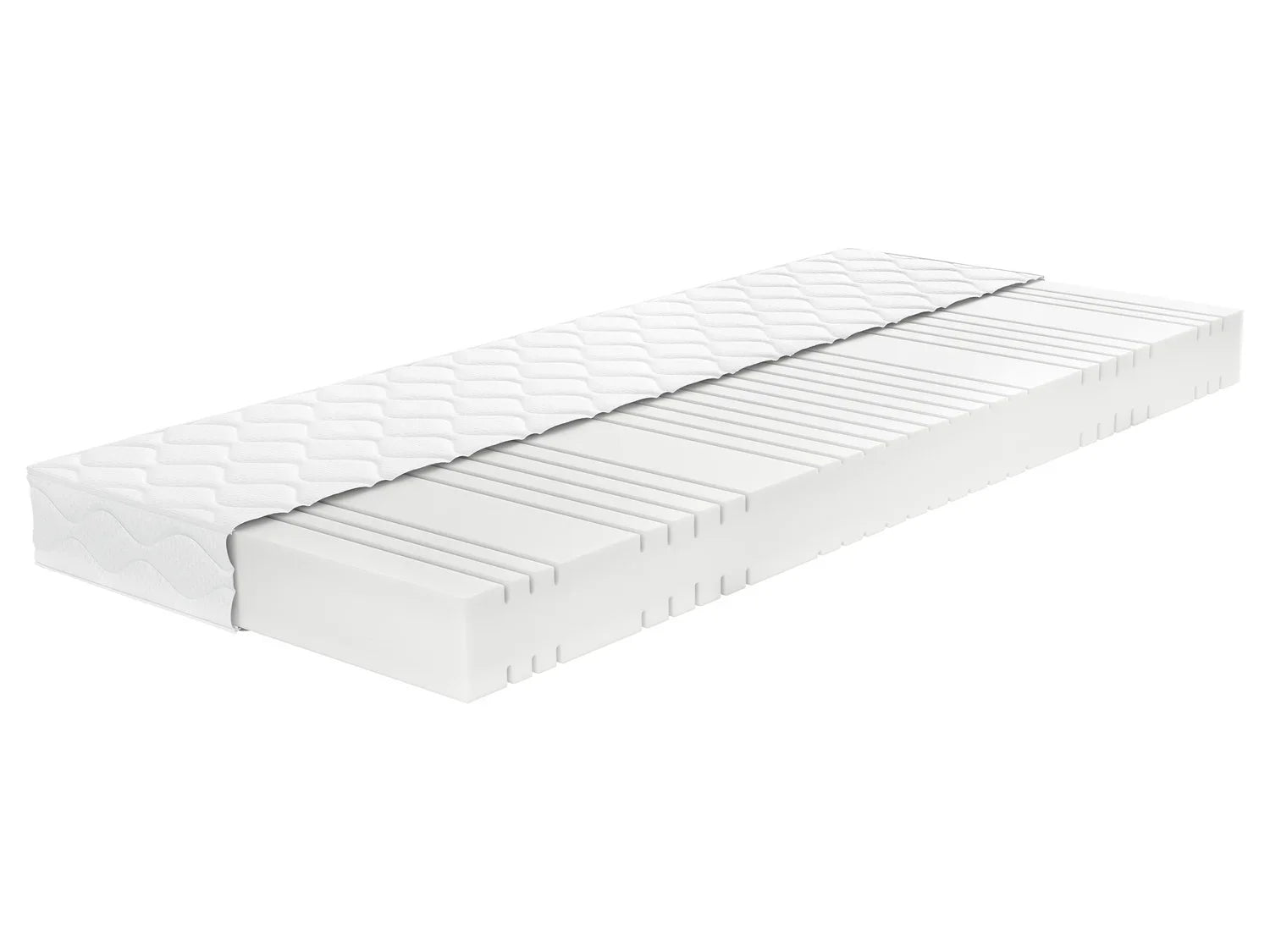 LIVARNO home Matelas en mousse confort 7 zones, H2, 90 x 190 cm