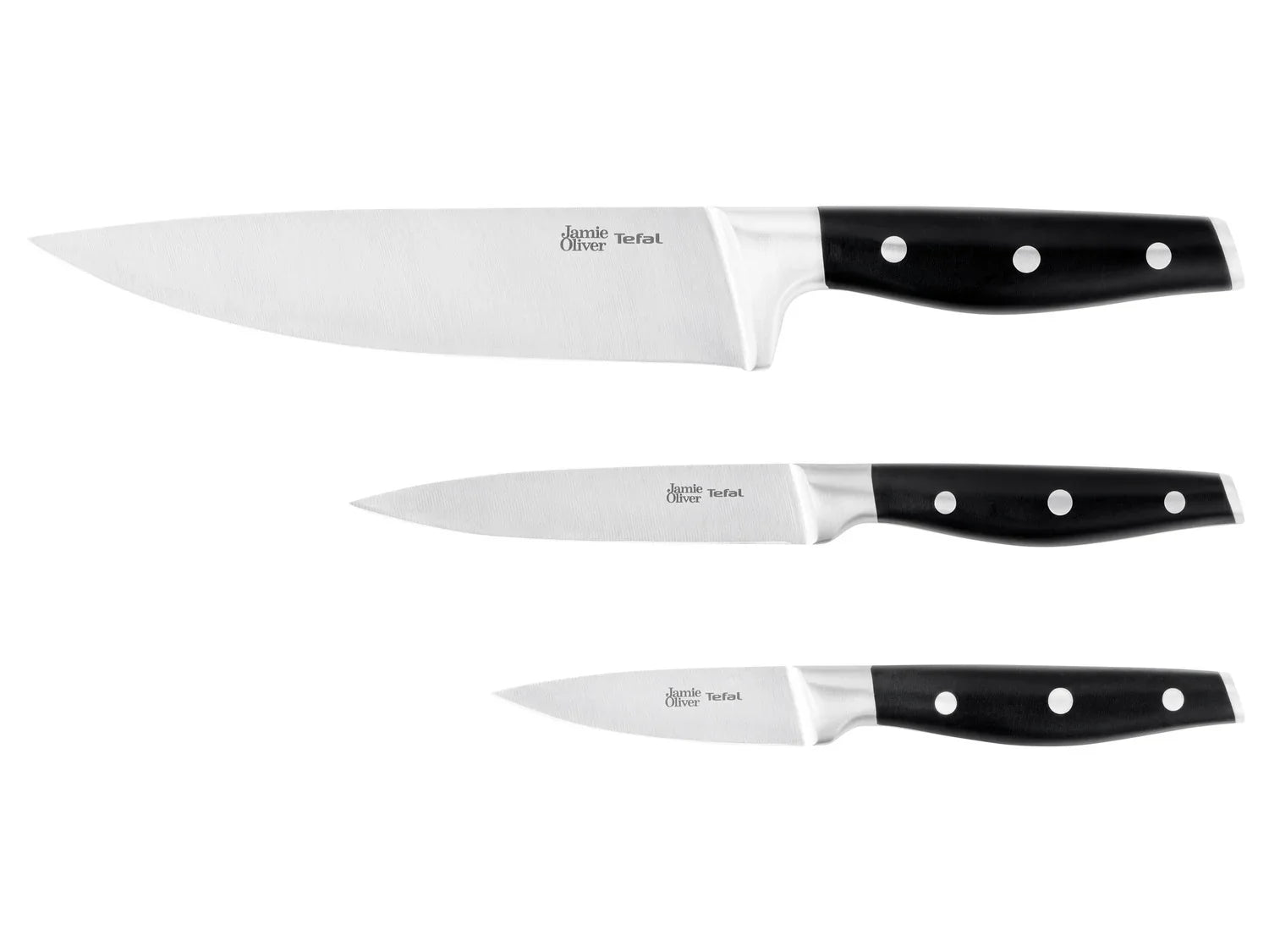 Jamie Oliver by Tefal Set de 3 couteaux de cuisine