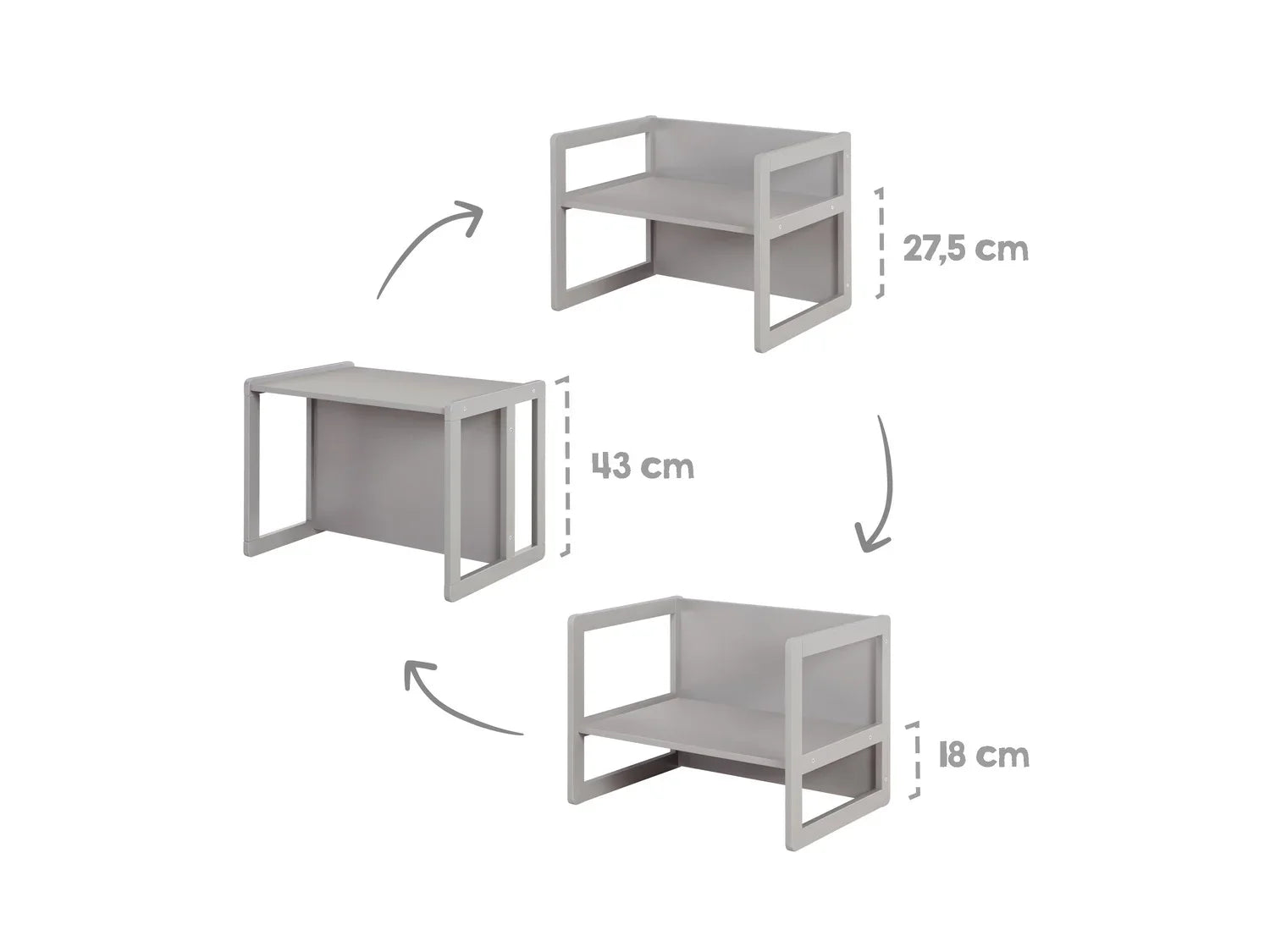 roba Ensemble de bureau enfant 3 en 1