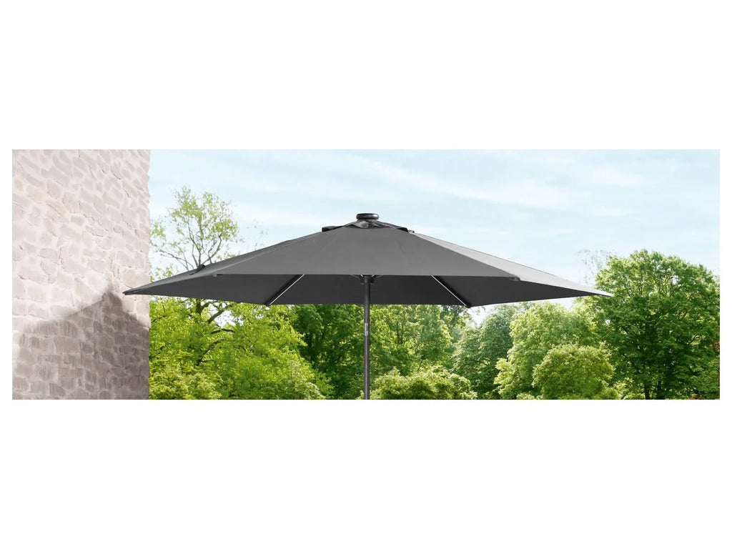 LIVARNO home Parasol avec clairage solaire  LED