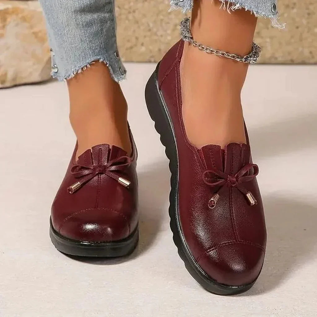 Mocassins confortables à enfiler pour femmes