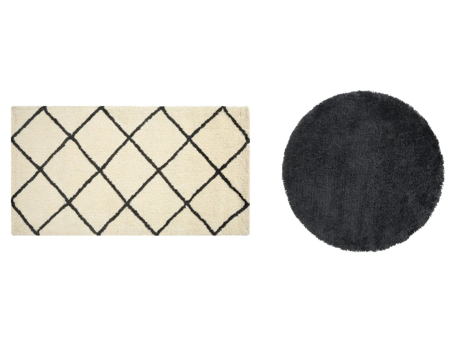 LIVARNO home Tapis  poils longs, 80 x 150 cm ou  100 cm