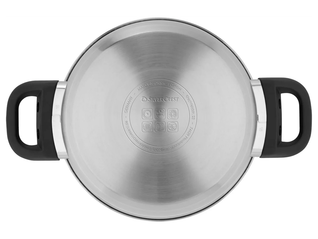SILVERCREST Faitouts en acier inoxydable