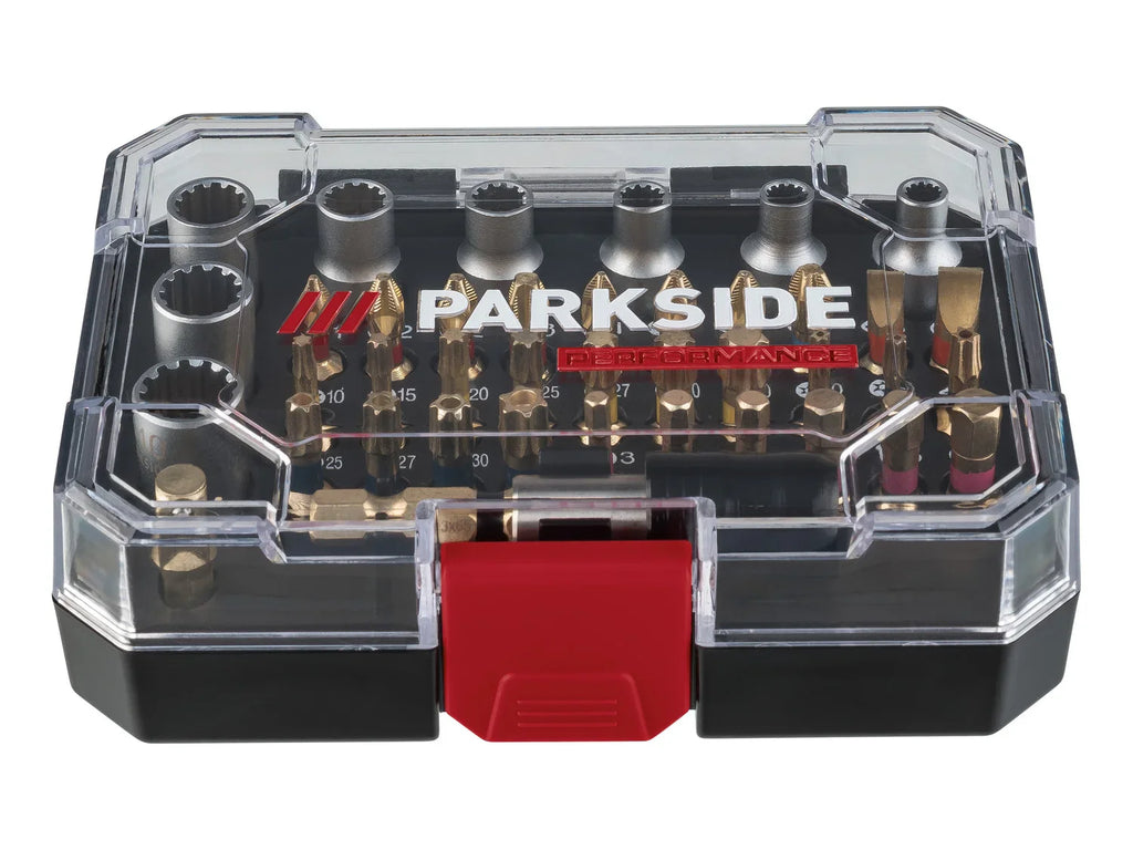 PARKSIDE PERFORMANCE Jeu d'embouts Torsion ou Jeu d'embouts et de douilles Torsion PBSP 2 D4