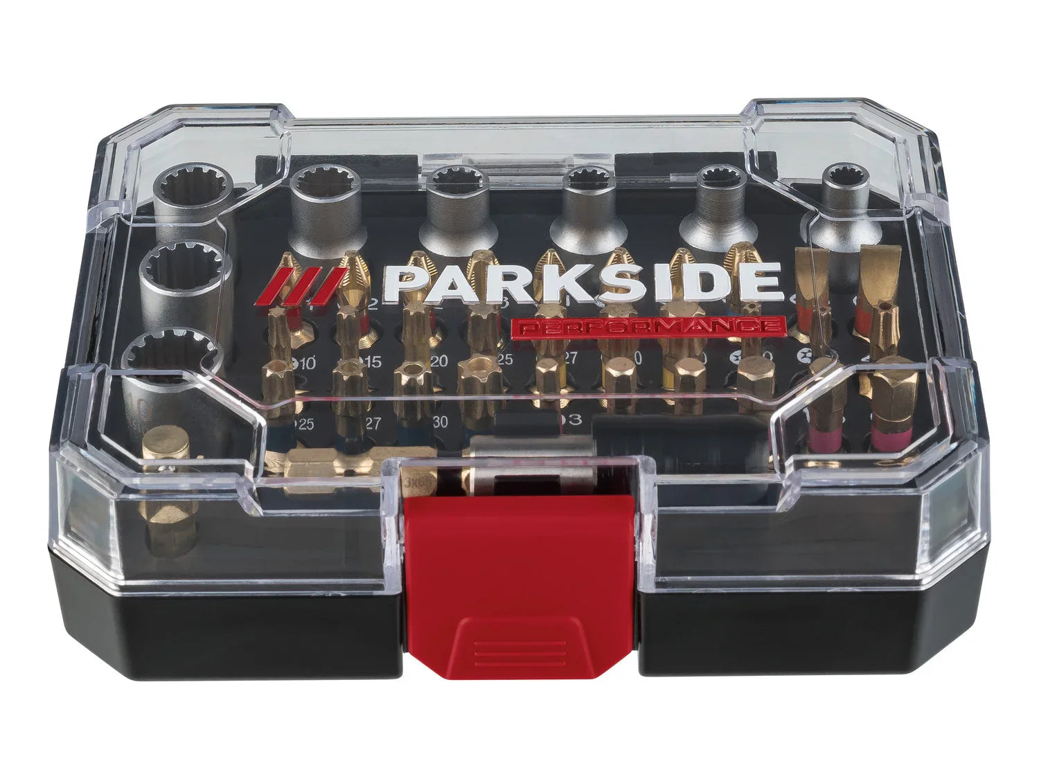 PARKSIDE PERFORMANCE Jeu d'embouts Torsion ou Jeu d'embouts et de douilles Torsion PBSP 2 D4