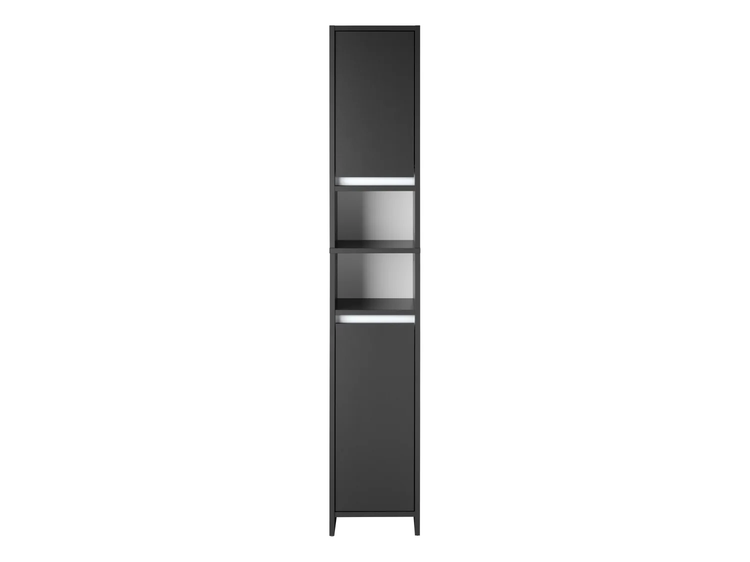 LIVARNO home Colonne de salle de bain Oslo, 32 x 180 x 28 cm, noire